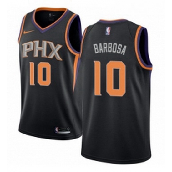 Womens Nike Phoenix Suns 10 Leandro Barbosa Authentic Black Alternate NBA Jersey Statement Edition Womens Nike Phoenix Suns 10 Leandro Barbosa Authentic Black Alternate NBA Jersey Statement Edition