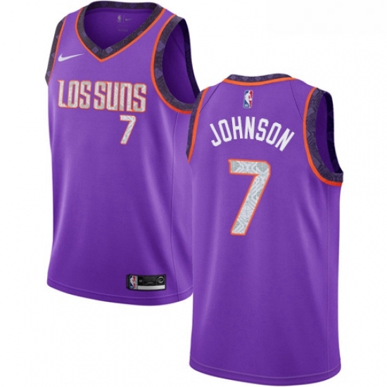Womens Nike Phoenix Suns 7 Kevin Johnson Swingman Purple NBA Jersey 2018 19 City Edition Womens Nike Phoenix Suns 7 Kevin Johnson Swingman Purple NBA Jersey 2018 19 City Edition