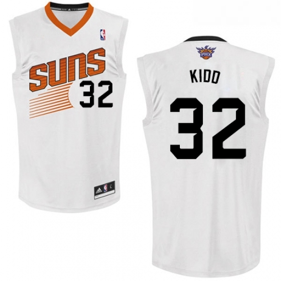 Youth Adidas Phoenix Suns 32 Jason Kidd Swingman White Home NBA Jersey Youth Adidas Phoenix Suns 32 Jason Kidd Swingman White Home NBA Jersey