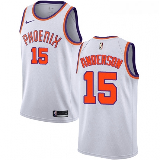Youth Nike Phoenix Suns 15 Ryan Anderson Swingman White NBA Jersey Association Edition Youth Nike Phoenix Suns 15 Ryan Anderson Swingman White NBA Jersey Association Edition