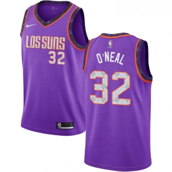 Youth Nike Phoenix Suns 32 Shaquille O Neal Swingman Purple NBA Jersey 2018 19 City Editi Youth Nike Phoenix Suns 32 Shaquille O Neal Swingman Purple NBA Jersey 2018 19 City Editi