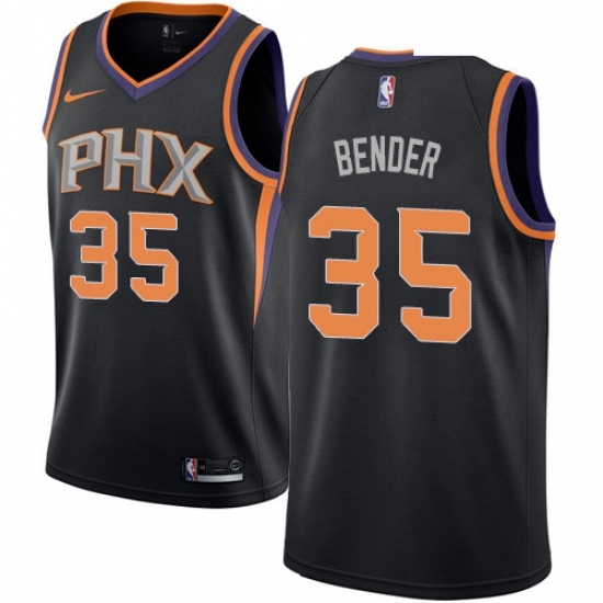 Youth Nike Phoenix Suns 35 Dragan Bender Authentic Black Alternate NBA Jersey Statement Edition Youth Nike Phoenix Suns 35 Dragan Bender Authentic Black Alternate NBA Jersey Statement Edition