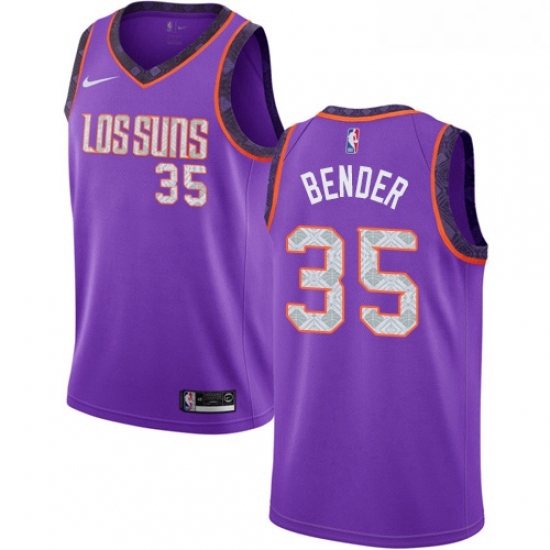 Youth Nike Phoenix Suns 35 Dragan Bender Swingman Purple NBA Jersey 2018 19 City Edition Youth Nike Phoenix Suns 35 Dragan Bender Swingman Purple NBA Jersey 2018 19 City Edition