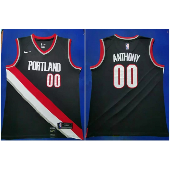 Blazers 00 Carmelo Anthony Black 2019 20 Nike Swingman Jersey Blazers 00 Carmelo Anthony Black 2019 20 Nike Swingman Jersey