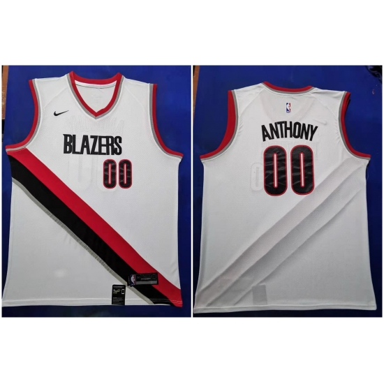 Blazers 00 Carmelo Anthony White 2019 20 Nike Swingman Jersey Blazers 00 Carmelo Anthony White 2019 20 Nike Swingman Jersey