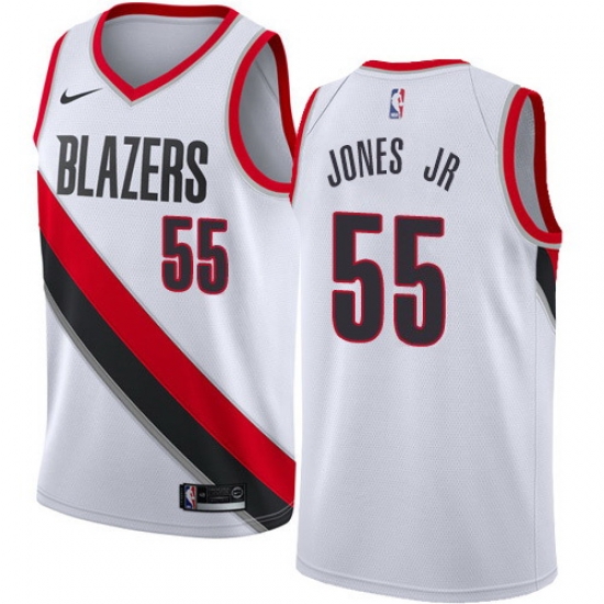 Men Nike Portland Blazers 55 Derrick Jones Jr White NBA Swingman Association Edition Jersey Men Nike Portland Blazers 55 Derrick Jones Jr White NBA Swingman Association Edition Jersey