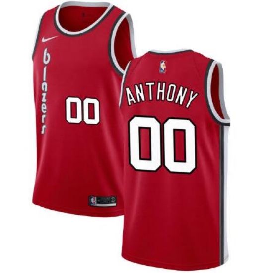 Men Nike Portland Trail Blazers 00 Carmelo Anthony Red City Red Swinman Jersey Men Nike Portland Trail Blazers 00 Carmelo Anthony Red City Red Swinman Jersey