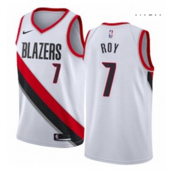 Mens Nike Portland Trail Blazers 7 Brandon Roy Swingman White Home NBA Jersey Association Edition Mens Nike Portland Trail Blazers 7 Brandon Roy Swingman White Home NBA Jersey Association Edition