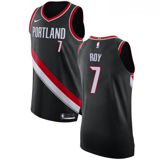 Youth Nike Portland Trail Blazers 7 Brandon Roy Authentic Black Road NBA Jersey Icon Edition Youth Nike Portland Trail Blazers 7 Brandon Roy Authentic Black Road NBA Jersey Icon Edition