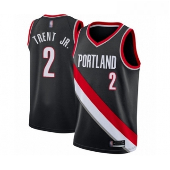 Youth Portland Trail Blazers 2 Gary Trent Jr Swingman Black Basketball Jersey Icon Edition Youth Portland Trail Blazers 2 Gary Trent Jr Swingman Black Basketball Jersey Icon Edition