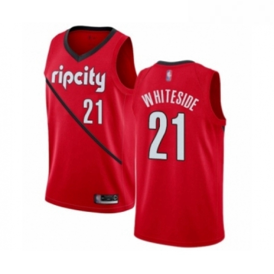 Youth Portland Trail Blazers 21 Hassan Whiteside Red Swingman Jersey Earned Edition Youth Portland Trail Blazers 21 Hassan Whiteside Red Swingman Jersey Earned Edition