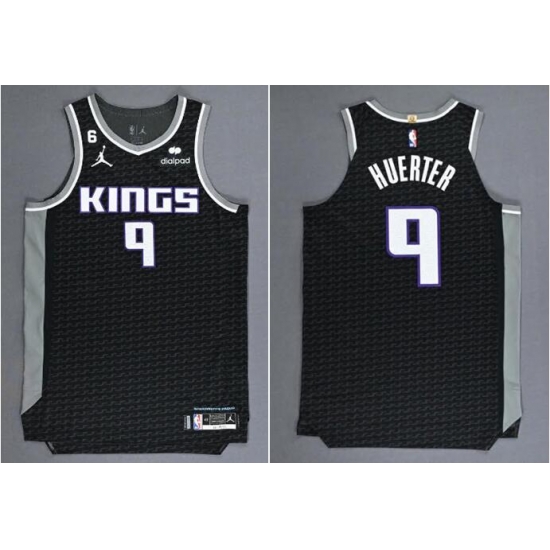 Men Nike Sacramento Kings Kevin Huerter #9 Black Swingman Stitched NBA Jersey Men Nike Sacramento Kings Kevin Huerter #9 Black Swingman Stitched NBA Jersey
