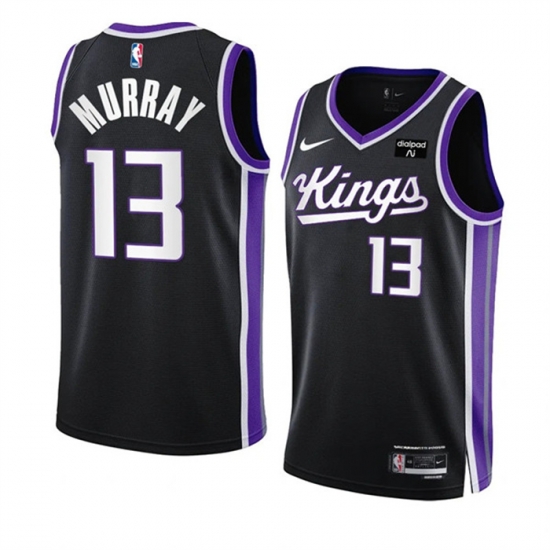 Men Sacramento Kings 13 Keegan Murray Black 2023 24 Icon Edition Swingman Stitched Basketball Jersey Men Sacramento Kings 13 Keegan Murray Black 2023 24 Icon Edition Swingman Stitched Basketball Jersey