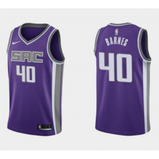 Men Sacramento Kings 40 Harrison Barnes Purple Icon Edition Stitched Basketball Jersey Men Sacramento Kings 40 Harrison Barnes Purple Icon Edition Stitched Basketball Jersey
