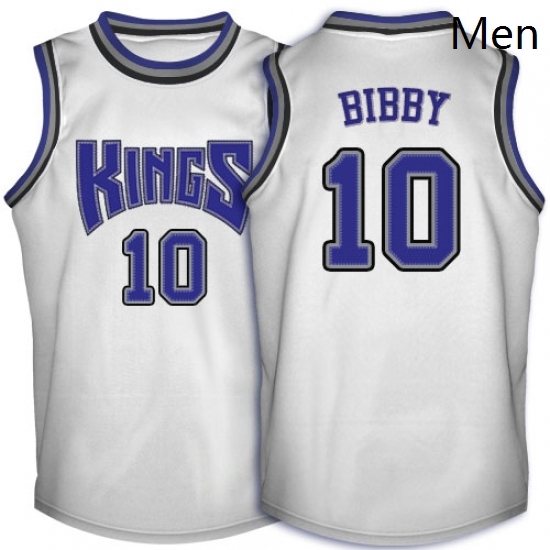 Mens Adidas Sacramento Kings 10 Mike Bibby Authentic White Throwback NBA Jersey Mens Adidas Sacramento Kings 10 Mike Bibby Authentic White Throwback NBA Jersey