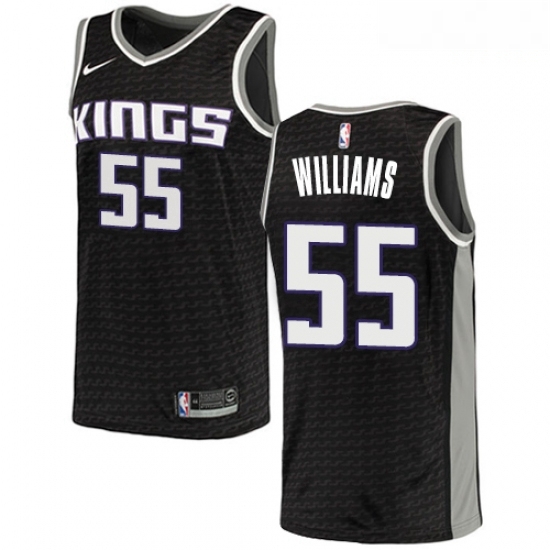Mens Nike Sacramento Kings 55 Jason Williams Swingman Black NBA Jersey Statement Edition Mens Nike Sacramento Kings 55 Jason Williams Swingman Black NBA Jersey Statement Edition