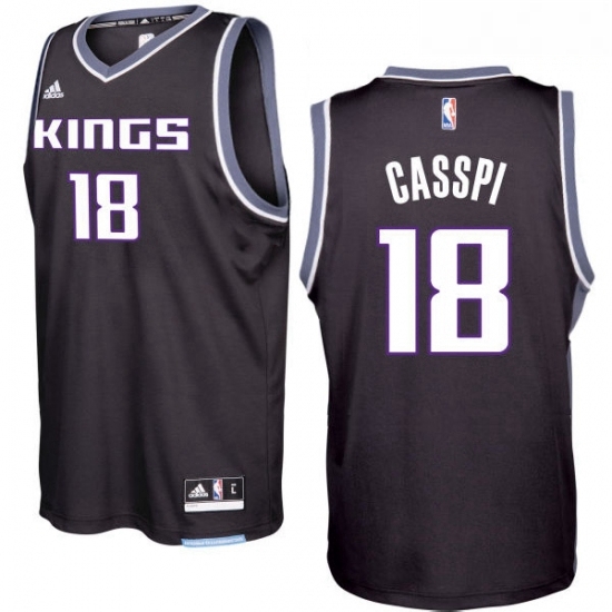 Sacramento Kings 18 Omri Casspi 2016 17 Seasons Black Alternate New Swingman Jersey Sacramento Kings 18 Omri Casspi 2016 17 Seasons Black Alternate New Swingman Jersey