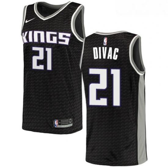 Womens Nike Sacramento Kings 21 Vlade Divac Authentic Black NBA Jersey Statement Edition Womens Nike Sacramento Kings 21 Vlade Divac Authentic Black NBA Jersey Statement Edition