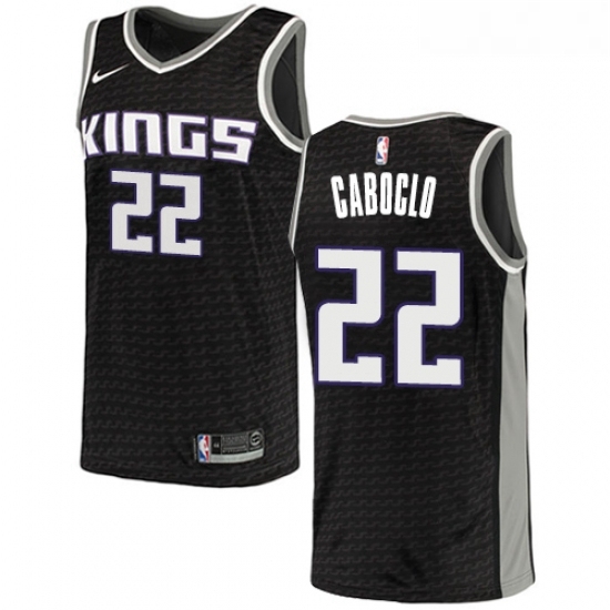Womens Nike Sacramento Kings 22 Bruno Caboclo Swingman Black NBA Jersey Statement Edition Womens Nike Sacramento Kings 22 Bruno Caboclo Swingman Black NBA Jersey Statement Edition