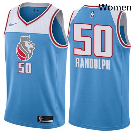 Womens Nike Sacramento Kings 50 Zach Randolph Swingman Blue NBA Jersey City Edition Womens Nike Sacramento Kings 50 Zach Randolph Swingman Blue NBA Jersey City Edition