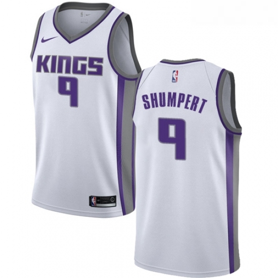 Womens Nike Sacramento Kings 9 Iman Shumpert Swingman White NBA Jersey Association Edition Womens Nike Sacramento Kings 9 Iman Shumpert Swingman White NBA Jersey Association Edition