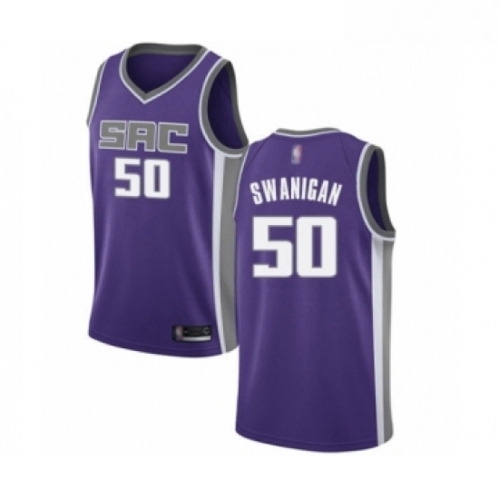 Womens Sacramento Kings 50 Caleb Swanigan Swingman Purple Basketball Jersey Icon Edition Womens Sacramento Kings 50 Caleb Swanigan Swingman Purple Basketball Jersey Icon Edition