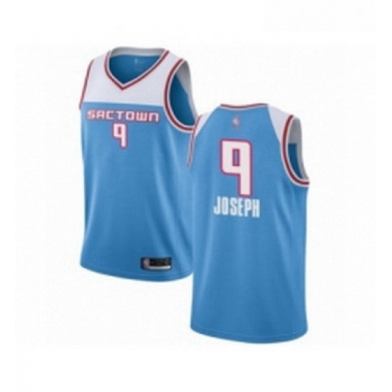 Womens Sacramento Kings 9 Cory Joseph Swingman Blue Basketball Jersey 2018 19 City Edition Womens Sacramento Kings 9 Cory Joseph Swingman Blue Basketball Jersey 2018 19 City Edition