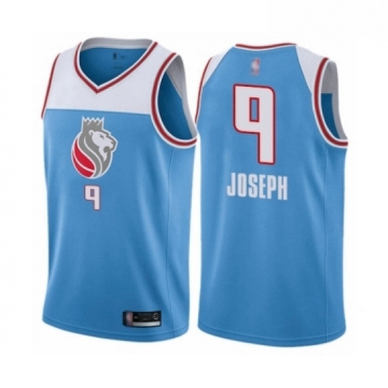 Womens Sacramento Kings 9 Cory Joseph Swingman Blue Basketball Jersey City Edition Womens Sacramento Kings 9 Cory Joseph Swingman Blue Basketball Jersey City Edition