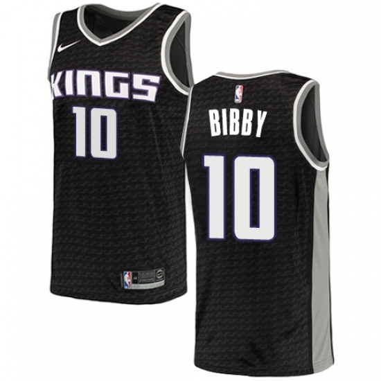 Youth Nike Sacramento Kings 10 Mike Bibby Authentic Black NBA Jersey Statement Edition Youth Nike Sacramento Kings 10 Mike Bibby Authentic Black NBA Jersey Statement Edition