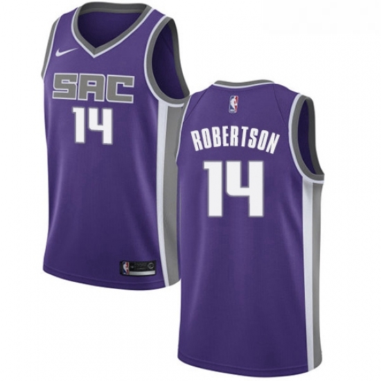 Youth Nike Sacramento Kings 14 Oscar Robertson Swingman Purple Road NBA Jersey Icon Edition Youth Nike Sacramento Kings 14 Oscar Robertson Swingman Purple Road NBA Jersey Icon Edition