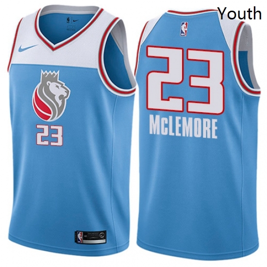 Youth Nike Sacramento Kings 23 Ben McLemore Swingman Blue NBA Jersey City Edition Youth Nike Sacramento Kings 23 Ben McLemore Swingman Blue NBA Jersey City Edition
