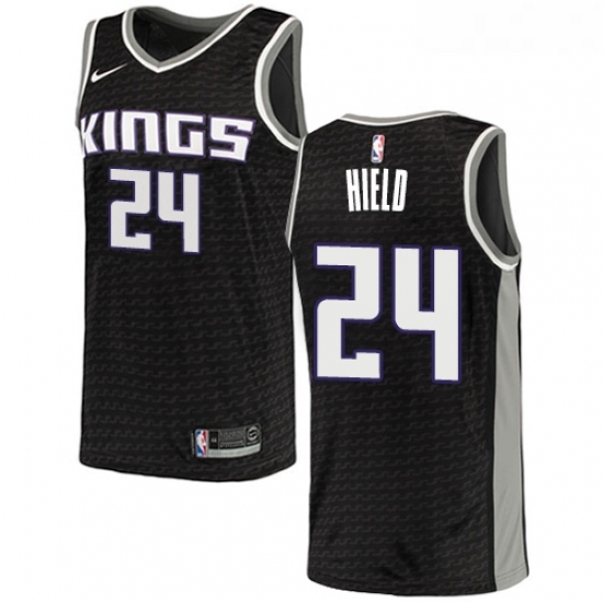 Youth Nike Sacramento Kings 24 Buddy Hield Authentic Black NBA Jersey Statement Edition Youth Nike Sacramento Kings 24 Buddy Hield Authentic Black NBA Jersey Statement Edition