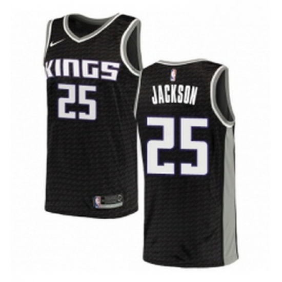 Youth Nike Sacramento Kings 25 Justin Jackson Swingman Black NBA Jersey Statement Edition Youth Nike Sacramento Kings 25 Justin Jackson Swingman Black NBA Jersey Statement Edition