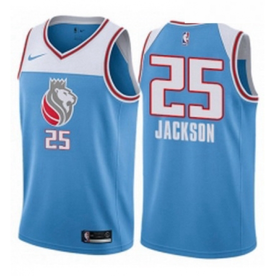 Youth Nike Sacramento Kings 25 Justin Jackson Swingman Blue NBA Jersey City Edition Youth Nike Sacramento Kings 25 Justin Jackson Swingman Blue NBA Jersey City Edition