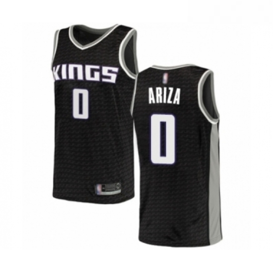Youth Sacramento Kings 0 Trevor Ariza Swingman Black Basketball Jersey Statement Edition Youth Sacramento Kings 0 Trevor Ariza Swingman Black Basketball Jersey Statement Edition
