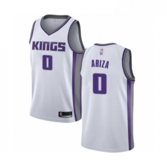 Youth Sacramento Kings 0 Trevor Ariza Swingman White Basketball Jersey Association Edition Youth Sacramento Kings 0 Trevor Ariza Swingman White Basketball Jersey Association Edition