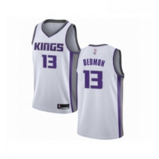 Youth Sacramento Kings 13 Dewayne Dedmon Swingman White Basketball Jersey Association Edition Youth Sacramento Kings 13 Dewayne Dedmon Swingman White Basketball Jersey Association Edition