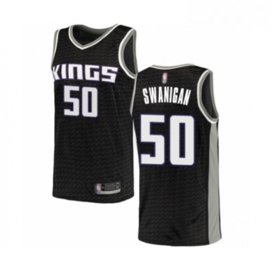 Youth Sacramento Kings 50 Caleb Swanigan Swingman Black Basketball Jersey Statement Edition Youth Sacramento Kings 50 Caleb Swanigan Swingman Black Basketball Jersey Statement Edition