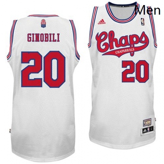 Mens Adidas San Antonio Spurs 20 Manu Ginobili Swingman White Latin Nights NBA Jersey Mens Adidas San Antonio Spurs 20 Manu Ginobili Swingman White Latin Nights NBA Jersey