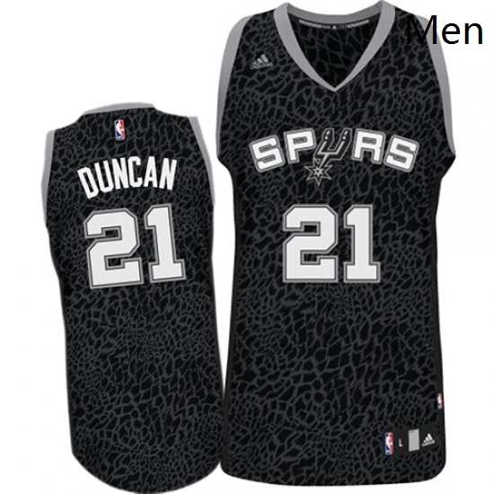 Mens Adidas San Antonio Spurs 21 Tim Duncan Swingman Black Crazy Light NBA Jersey Mens Adidas San Antonio Spurs 21 Tim Duncan Swingman Black Crazy Light NBA Jersey
