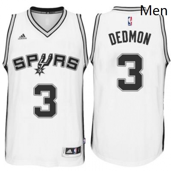 Mens San Antonio Spurs 3 Dewayne Dedmon adidas White Player Swingma Jersey Mens San Antonio Spurs 3 Dewayne Dedmon adidas White Player Swingma Jersey