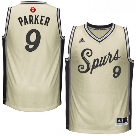 Youth Adidas San Antonio Spurs 9 Tony Parker Swingman Cream 2015 16 Christmas Day NBA Jersey Youth Adidas San Antonio Spurs 9 Tony Parker Swingman Cream 2015 16 Christmas Day NBA Jersey