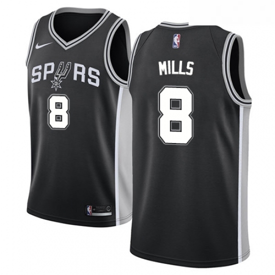 Youth Nike San Antonio Spurs 8 Patty Mills Swingman Black Road NBA Jersey Icon Edition Youth Nike San Antonio Spurs 8 Patty Mills Swingman Black Road NBA Jersey Icon Edition