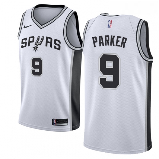Youth Nike San Antonio Spurs 9 Tony Parker Authentic White Home NBA Jersey Association Edition Youth Nike San Antonio Spurs 9 Tony Parker Authentic White Home NBA Jersey Association Edition