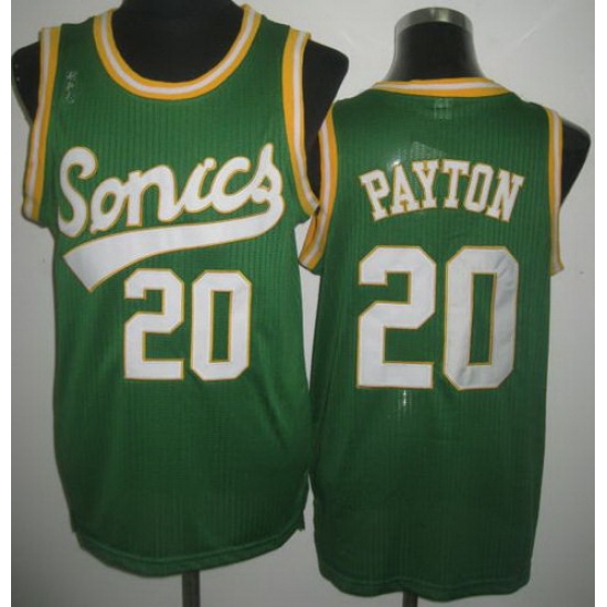 Seattle SuperSonics 20 Gary Payton Green Throwback Revolution 30 NBA Basketball Jerseys Seattle SuperSonics 20 Gary Payton Green Throwback Revolution 30 NBA Basketball Jerseys