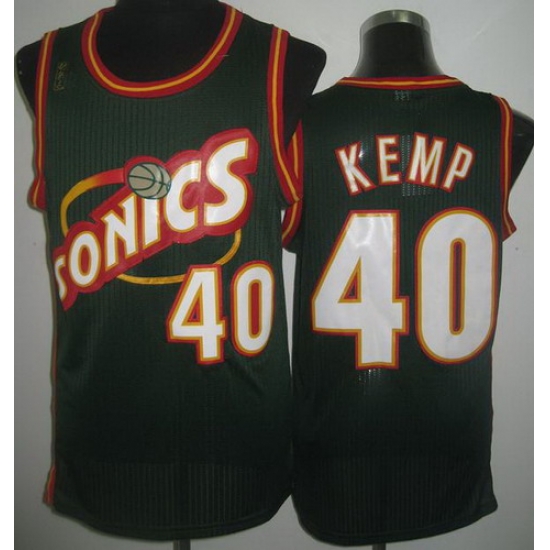 Seattle SuperSonics 40 Shawn Kemp Green Throwback Revolution 30 NBA Jerseys Seattle SuperSonics 40 Shawn Kemp Green Throwback Revolution 30 NBA Jerseys