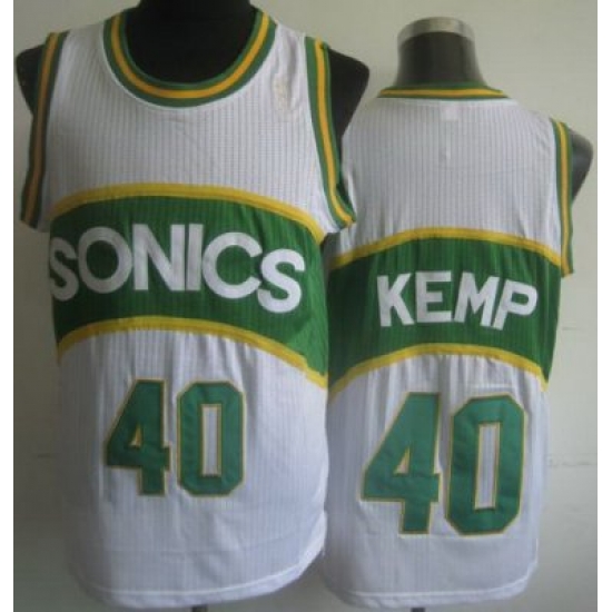 Seattle SuperSonics 40 Shawn Kemp White Hardwood Classics Revolution 30 NBA Jerseys Seattle SuperSonics 40 Shawn Kemp White Hardwood Classics Revolution 30 NBA Jerseys