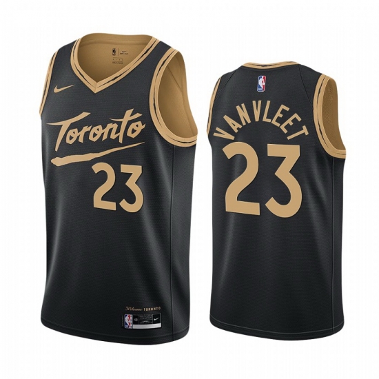 Men Nike Toronto Raptors 23 Fred VanVleet Black NBA Swingman 2020 21 City Edition Jersey Men Nike Toronto Raptors 23 Fred VanVleet Black NBA Swingman 2020 21 City Edition Jersey