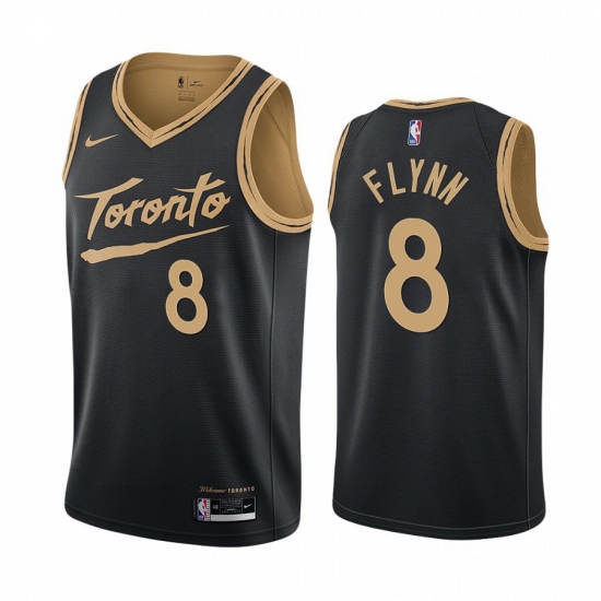 Men Nike Toronto Raptors 8 Malachi Flynn Black NBA Swingman 2020 21 City Edition Jersey Men Nike Toronto Raptors 8 Malachi Flynn Black NBA Swingman 2020 21 City Edition Jersey