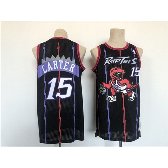Men Toronto Raptors 15 Vince Carter Black Basketball Jersey Men Toronto Raptors 15 Vince Carter Black Basketball Jersey